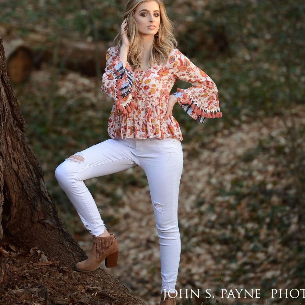 Dear John White, Slightly Distressed, Skinny Jeans